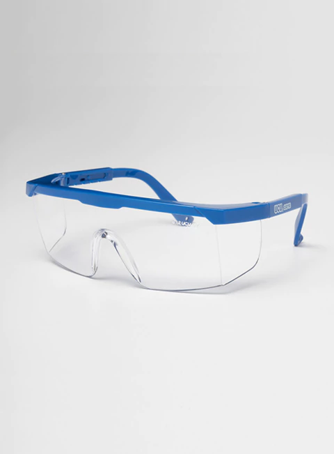 Protector Ocular Transparente, K, Patilla Recta Regulable UCU021E x 5 unidades - comprar online