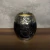 Mate Torpedo ROMA Uruguayo Exclusivo, Virola Alpaca Cincelada al Lacre, Cuero Repujado Premium, Avejentado - Modelo 2