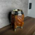 Mate Torpedo Exclusivo, Virola Alpaca, Cuero Repujado Premium, Base y Bolitas, Avejentado - Modelo 1 - comprar online