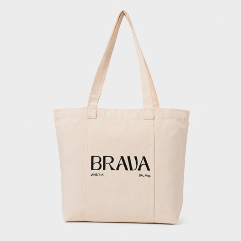 BRAVA Tote – Beige