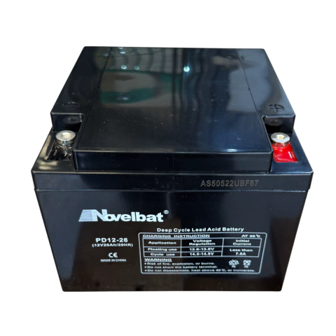 Batería Novelbat 12V 26Ah Ciclo Profundo - comprar online