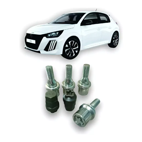 Antirrobo Bulones Seguridad Peugeot 207 208 308 C3 C4 - comprar online