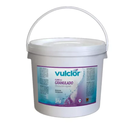Vulclor Cloro 60 Gran. Disoluc Rapida X 5kg - 352009 - Vulcano - 352206