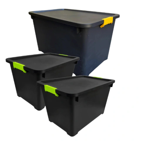 Cajas Plásticas Organizadoras Apilables
