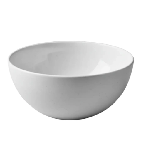 Compotera Bowl de Vidrio Blanca