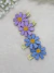 Parzinho Hair Clip Margarida Veludo Mini na internet