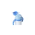 Garrafa Térmica Infantil Azul 330ml - comprar online