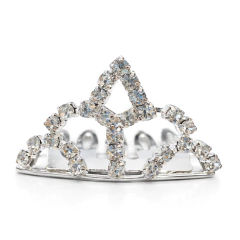 PENTE COM COROA DE STRASS DELICADO - comprar online