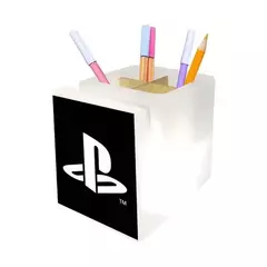ORGANIZADOR DE MESA ILUMINADO PLAYSTATION LOGO
