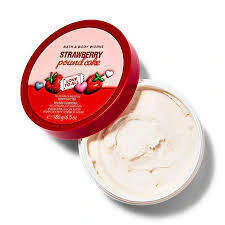 Manteiga Corporal Hidratante BBW Strawberry Pound Cake 185g - comprar online