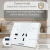 Tomacorriente con puertos USB A y USB C Norlink Classic en internet