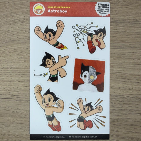 Plancha de Stickers Astroboy - comprar online