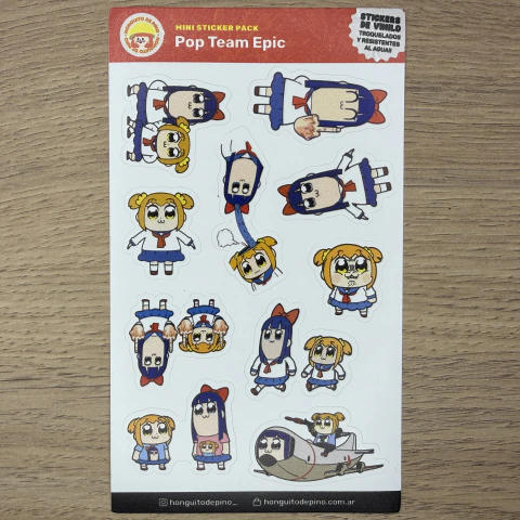 Plancha de Stickers Pop Team Epic - comprar online