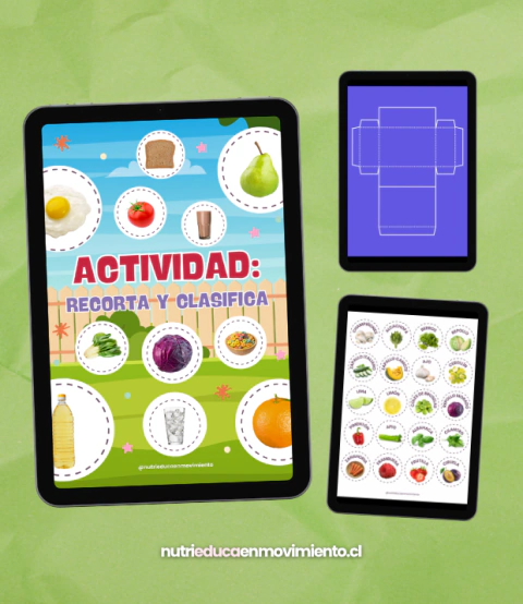 Actividad: Recorta y clasifica