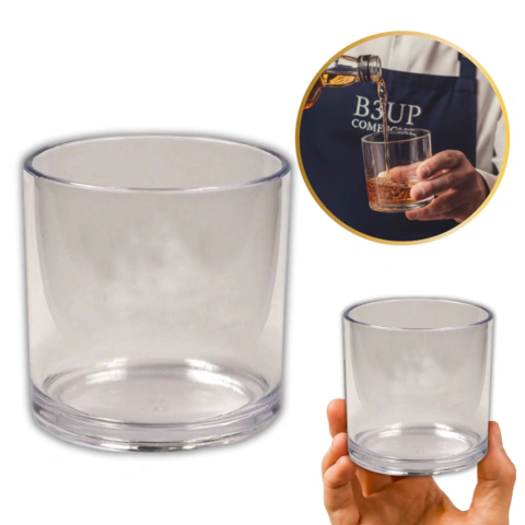Copo de Whisky 340ml - Caixa com 30 Unidades