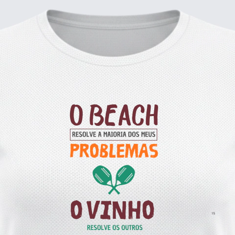 PLANO PERFEITO - VINHO - CAMISETA DRY FIT FEMININA