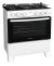 Fogão 5 Bocas Atlas Mônaco Plus Branco com Mesa Inox e Acendimento Automático Bivolt