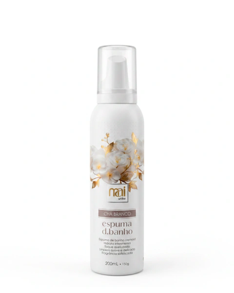 Espuma de Banho Chá Branco 200 ml - Mai Unike - comprar online