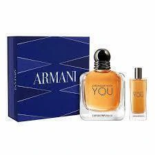 Kit Giorgio Armani Stronger With You Eau de Toilette 100ml + Miniatura 15ml