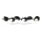 Lustre Pendente Canoa Bola Globo 1 Metro Preto 628 127/220v Preto na internet
