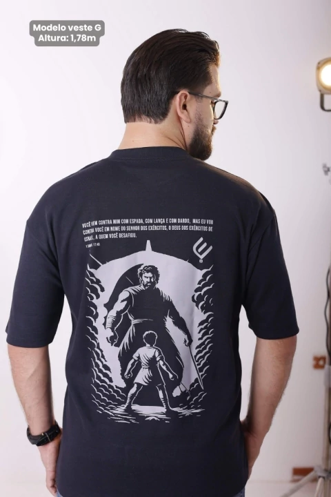 Camiseta oversized - Davi