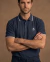 Polo Caravelas Piquet Oxford - Marinho