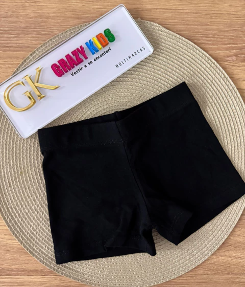 Short Infantil Teen Menina Kukiê 43384 (Preto) - comprar online