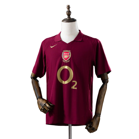 Camisa Arsenal Titular 2005/2006 Retrô - comprar online