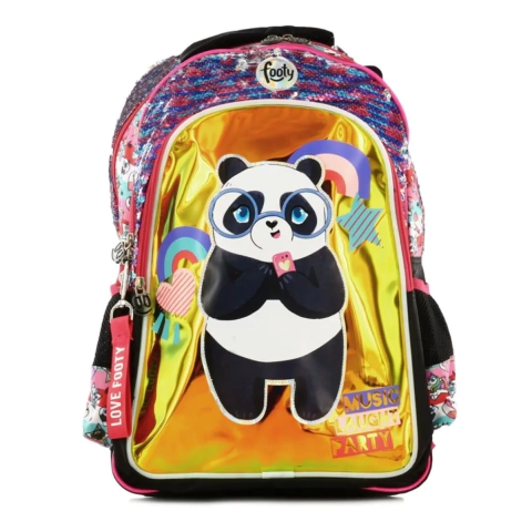 Imagen de Mochila Footy Escolar Espalda Luces Led Original 18 Pulgadas