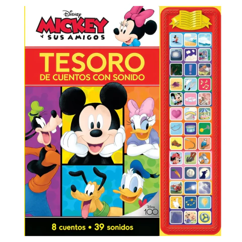 Cuento Sonido Interactivo Disney + 39 Sonidos Infantil