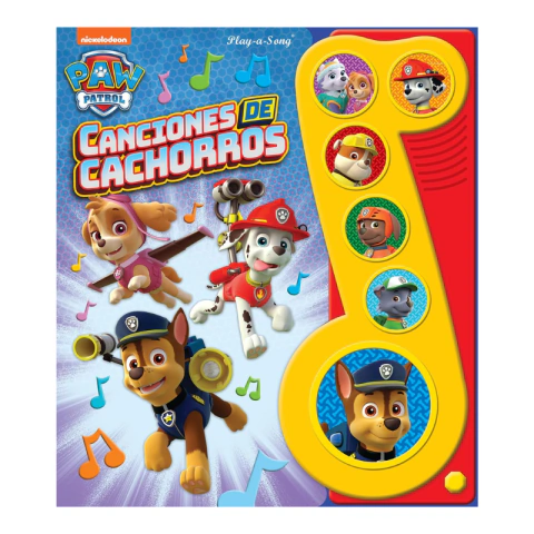 Libro Sonido Canciones Infantil + 6 Melodías