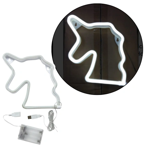Cartel Neon Led Decoracion Retro Usb Pilas Luz Luces Hogar