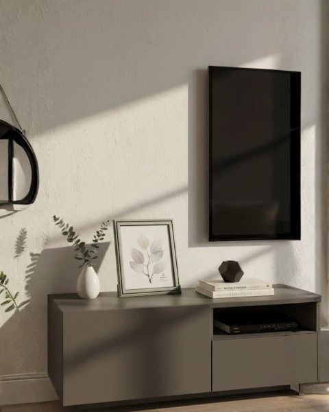 Quadro Decorativo Folhas Minimalista 20x25cm