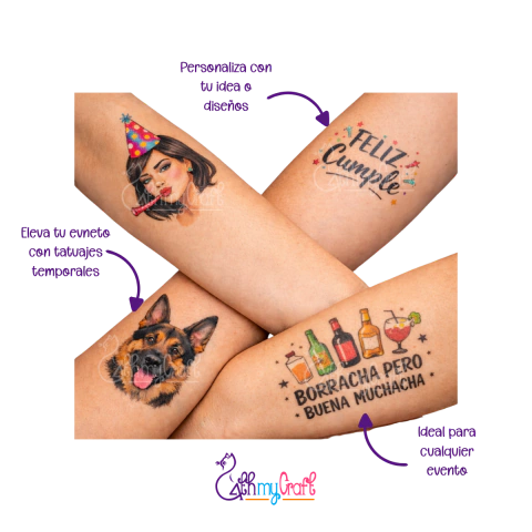 Plantilla - Tatuajes temporales