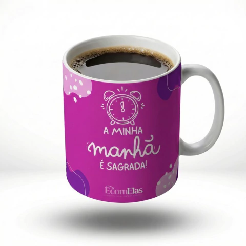 Caneca de Cerâmica ÉcomElas Manhã Sagrada - comprar online