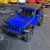Miniatura Jeep Wrangler 2018 Azul 1:34