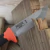 CUCHILLO FORMON DE ALTA RESISTENCIA CON HOJA CURVA Y MANGO DE GOMA BICOMPONENTE DE 25MM. SKU 2449 en internet