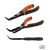 Alicate de boca semicircular con punta curva 45° ERGO™ con mango de 2 componentes y acabado fosfatado 200mm 2427 G-200 IP - comprar online