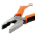PINZA UNIVERSAL 200 MM con mango de dos componentes 2678 G-200 - FERRETERIA LAMON