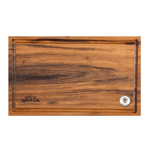 Tábua de Churrasco Profissional BBQ 50cm - Muiracatiara High Density 3kg - comprar online