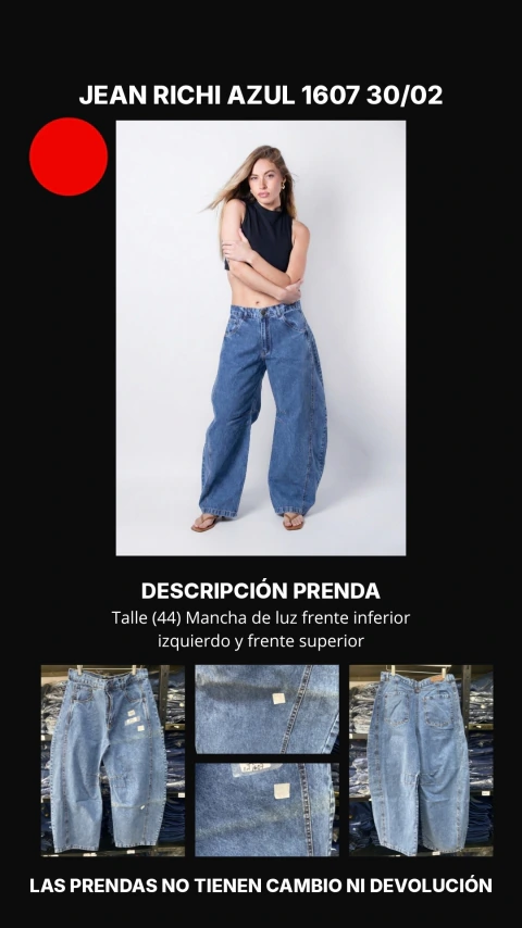 Jean Richi Azul 1607 30/02