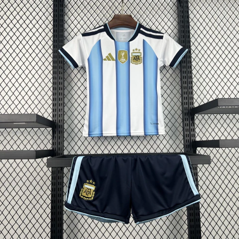 Kit Infantil Argentina 26/27 Home Personalizado