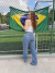 BC358 | CALÇA RETA MARMORIZADA - comprar online