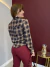 BC309 | CAMISA XADREZ - Basic Chic | Moda Feminina