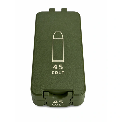 Caja Porta 50 Municiones Calibre 45 Colt Impresión 3D