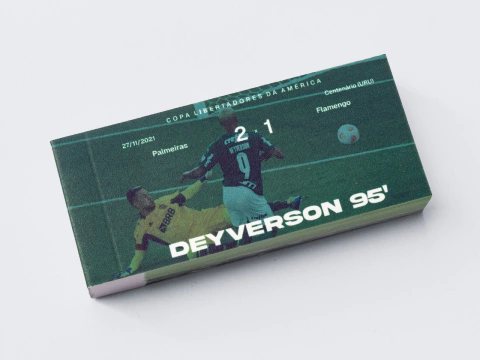 Flipbook Gol Deyverson Palmeiras x Flamengo Libertadores 2021 - Flico Animações de Papel - comprar online