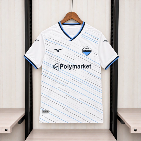 Camisa Lazio II 26/27 - Torcedor Mizuno Masculina - Branca