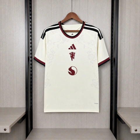 Camisa Manchester United III 26/27 - Torcedor Adidas Masculina - Branca