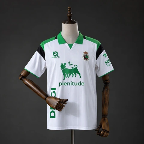 Camisa Racing Santander I 26/27 - Torcedor Austral Masculina - Branca
