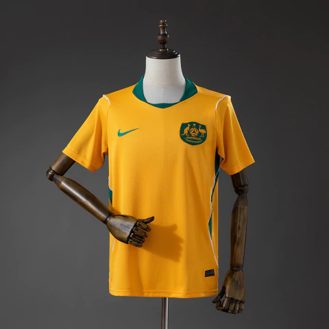 Camisa Seleção Austrália I 26/27 - Torcedor Nike Masculina - Amarela